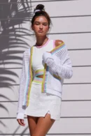 Agentlx Pastel Trim Knit Set