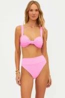 Ribbed High-Waist Bikini Set