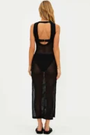 Agentlx Midnight Mesh Maxi Dress