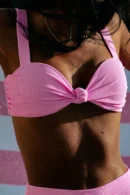 Ribbed High-Waist Bikini Set