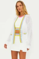 Agentlx Pastel Trim Knit Set